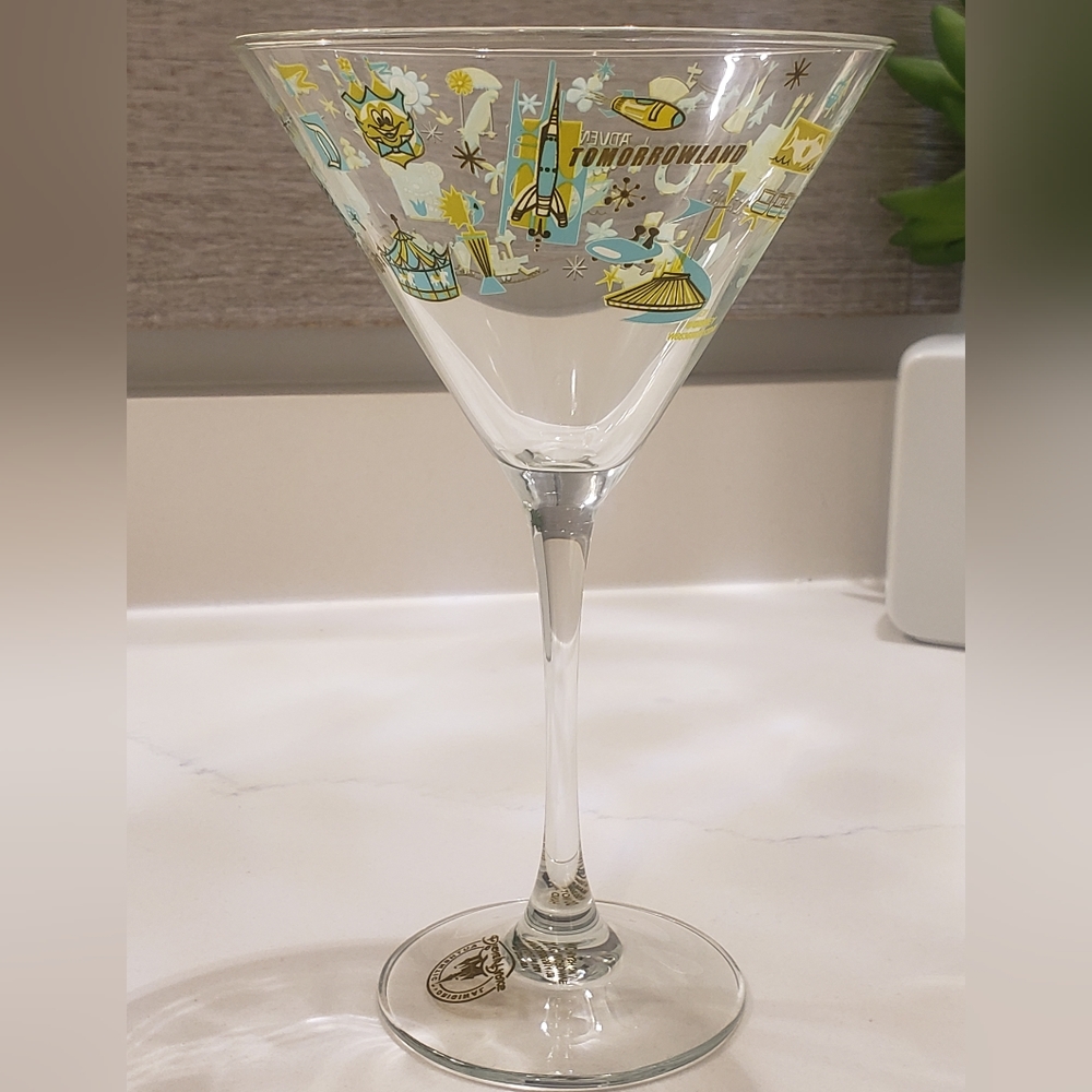 Disney Collectable Martini glass